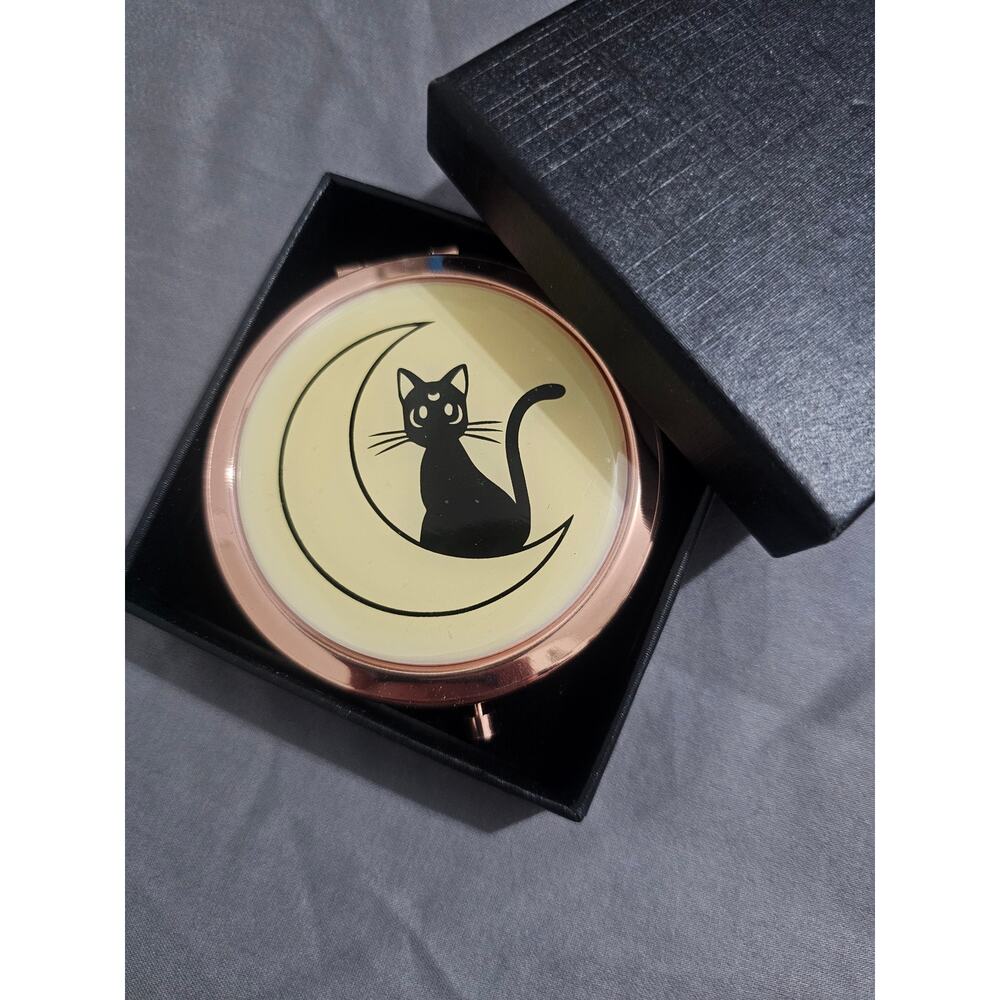 Sailor Moon Luna Cat Compact Mirror (Black Cat)